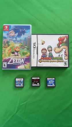 Lot of 5 Games:  1 Nintendo Switch, 4 Nintendo DS Games. Range $3 - $50