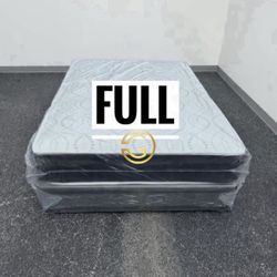 NEW Mattress Full Size With Box Spring // Offer  🚚