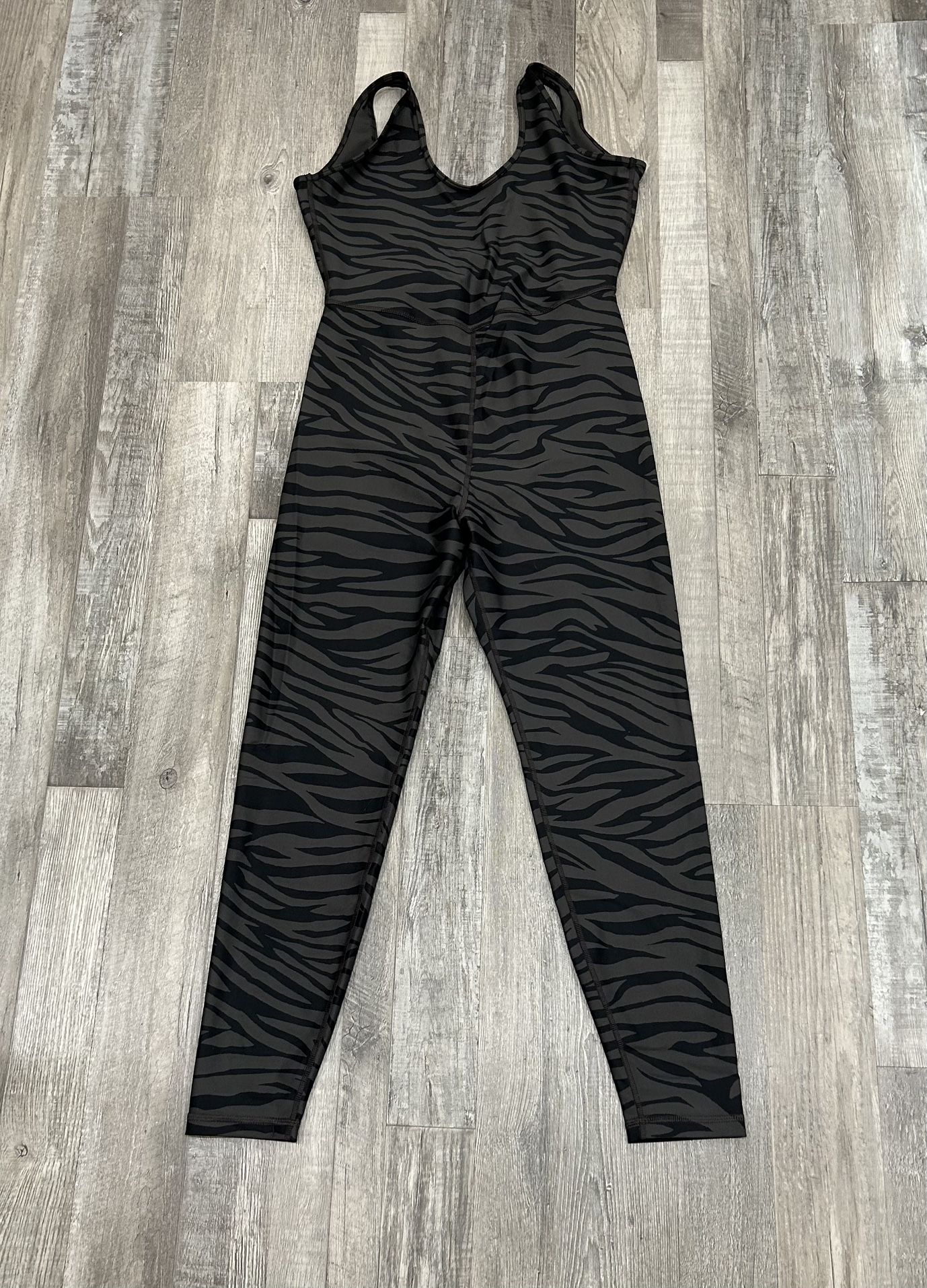 Old Navy Zebra Stripe Active Bodysuit
