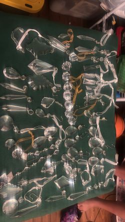 CRYSTAL CHRISTMAS ORNAMENTS