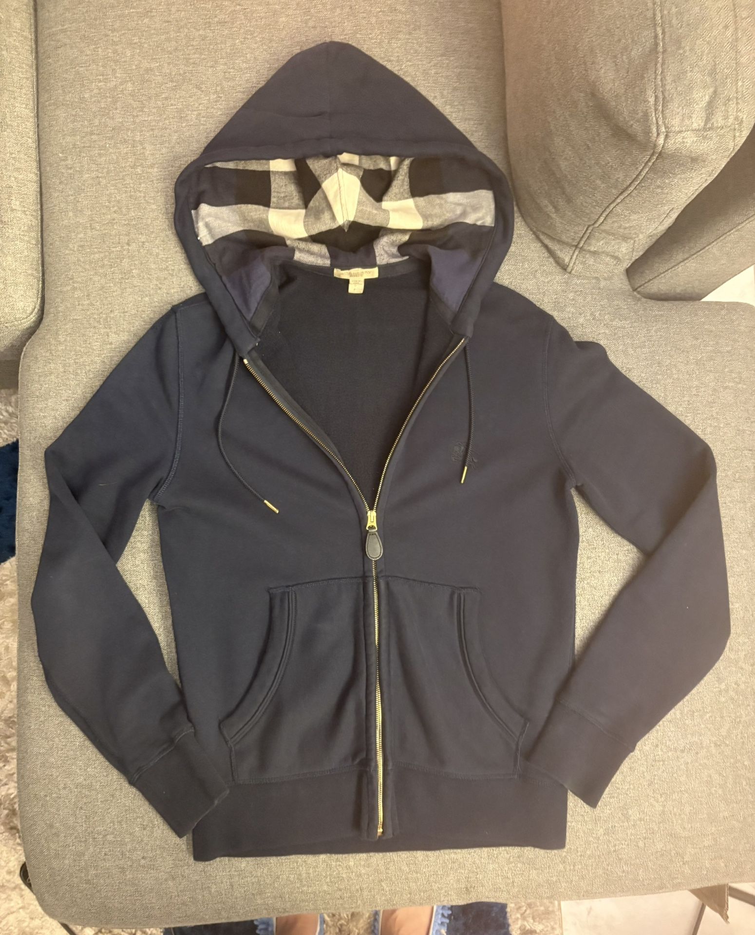 Burberry Zipper Hoodie