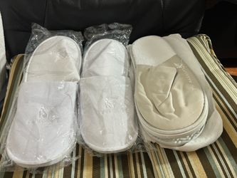 JW Marriott Sheraton hotel Slipper slip on shoe bath