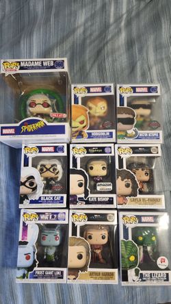 Funko Pops (Marvel)
