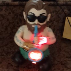 Singing Saxophone Toy Fun Musical Player with Music Lights Walk Left and Right.