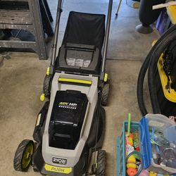 Ryobi 40 Volt Mower Doesn't Run No Battery Or Charger