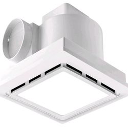 Bathroom Exhaust Fan with LED Light Ceiling Mount Ventilation Fan - NEW