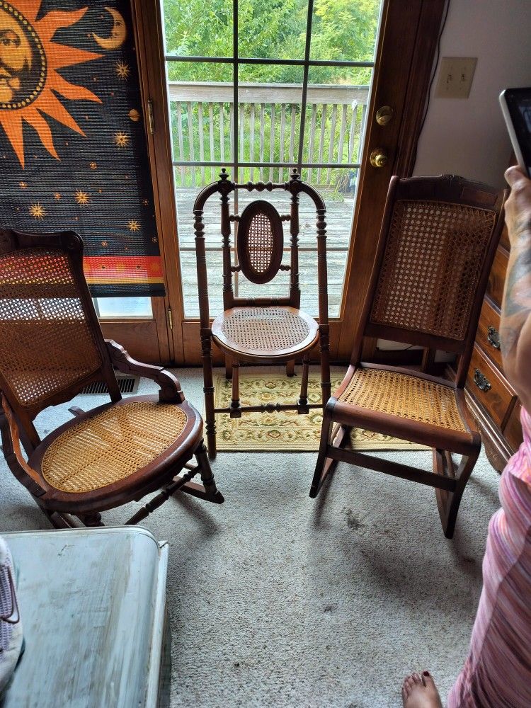 1890 Vietnamese Coffeehouse Chairs