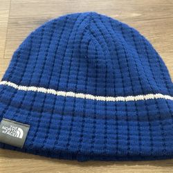 The North Face Kids Acrylic Blue Beanie One Size Youth