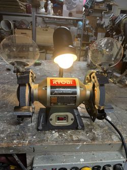 RYOBI 6” Thinline Bench Grinder
