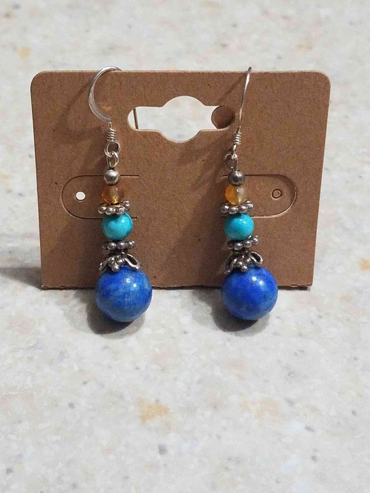 Sterling Silver Turquoise Earrings