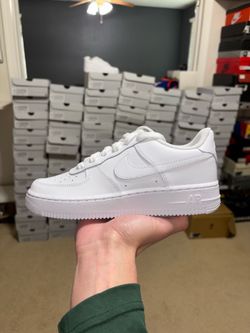 Size 5Y,5.5Y,6Y - Nike Air Force 1 Low Triple White