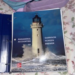 Managerial Accounting 18E