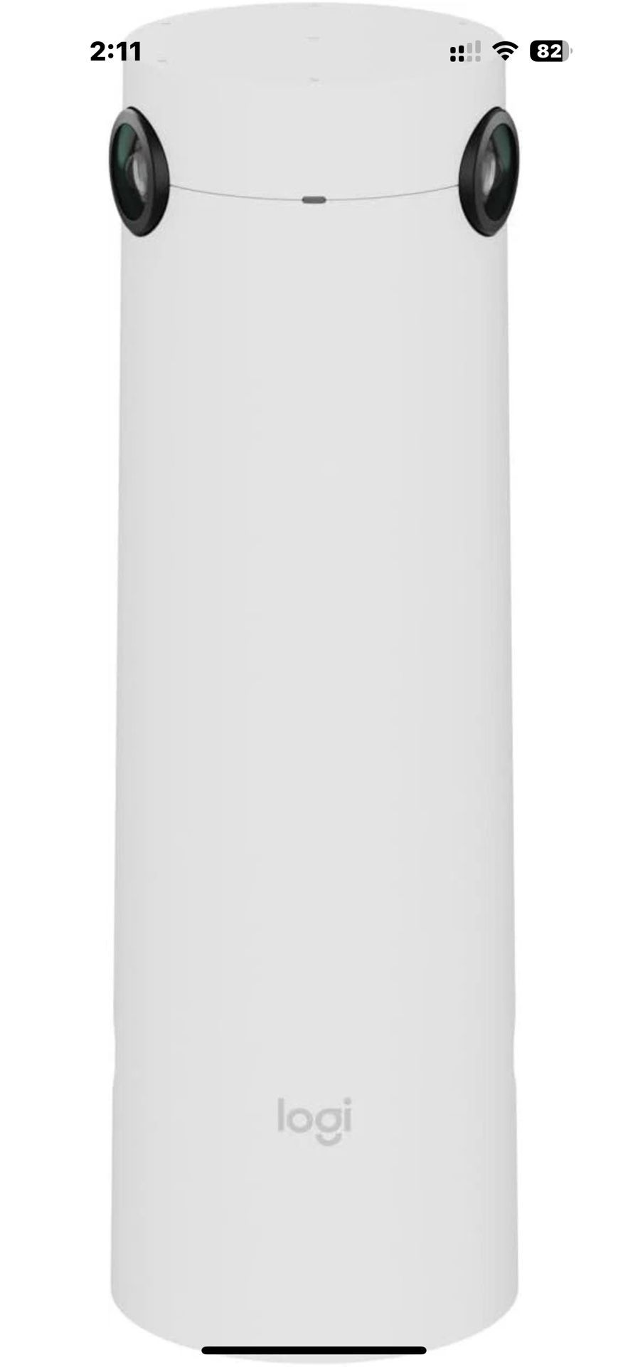 Logitech Sight Video Conferencing Camera - 60 fps- White