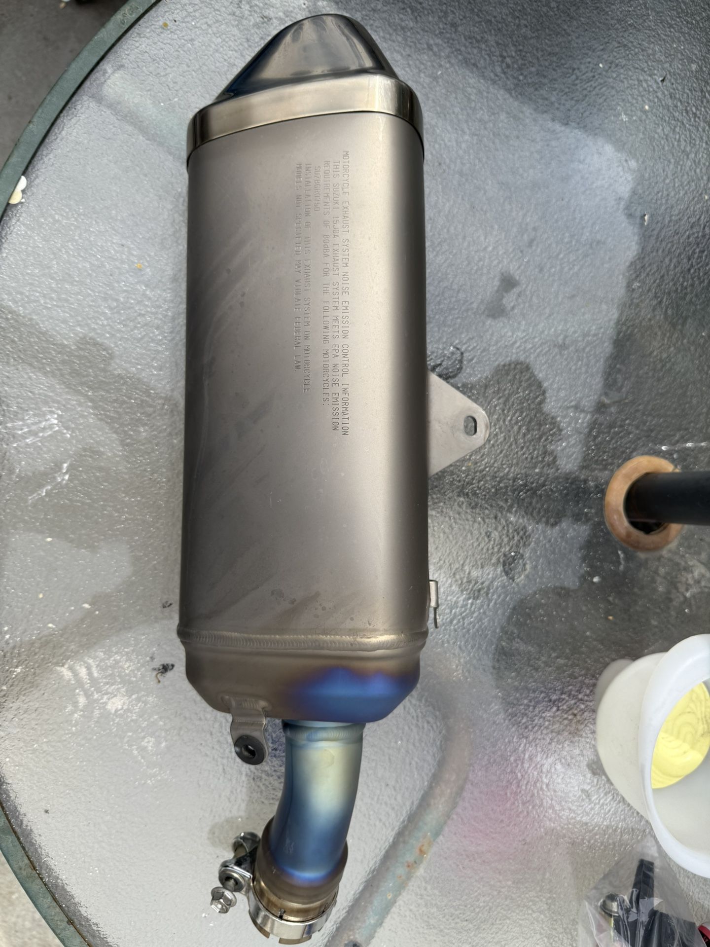 Suzuki OEM 600/750 Exhaust