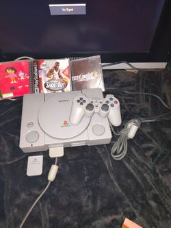 Sony PlayStation 1 Console Bundle with Games