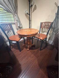 Wood table