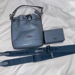 Coach Mini Bucket Bag With Wallet