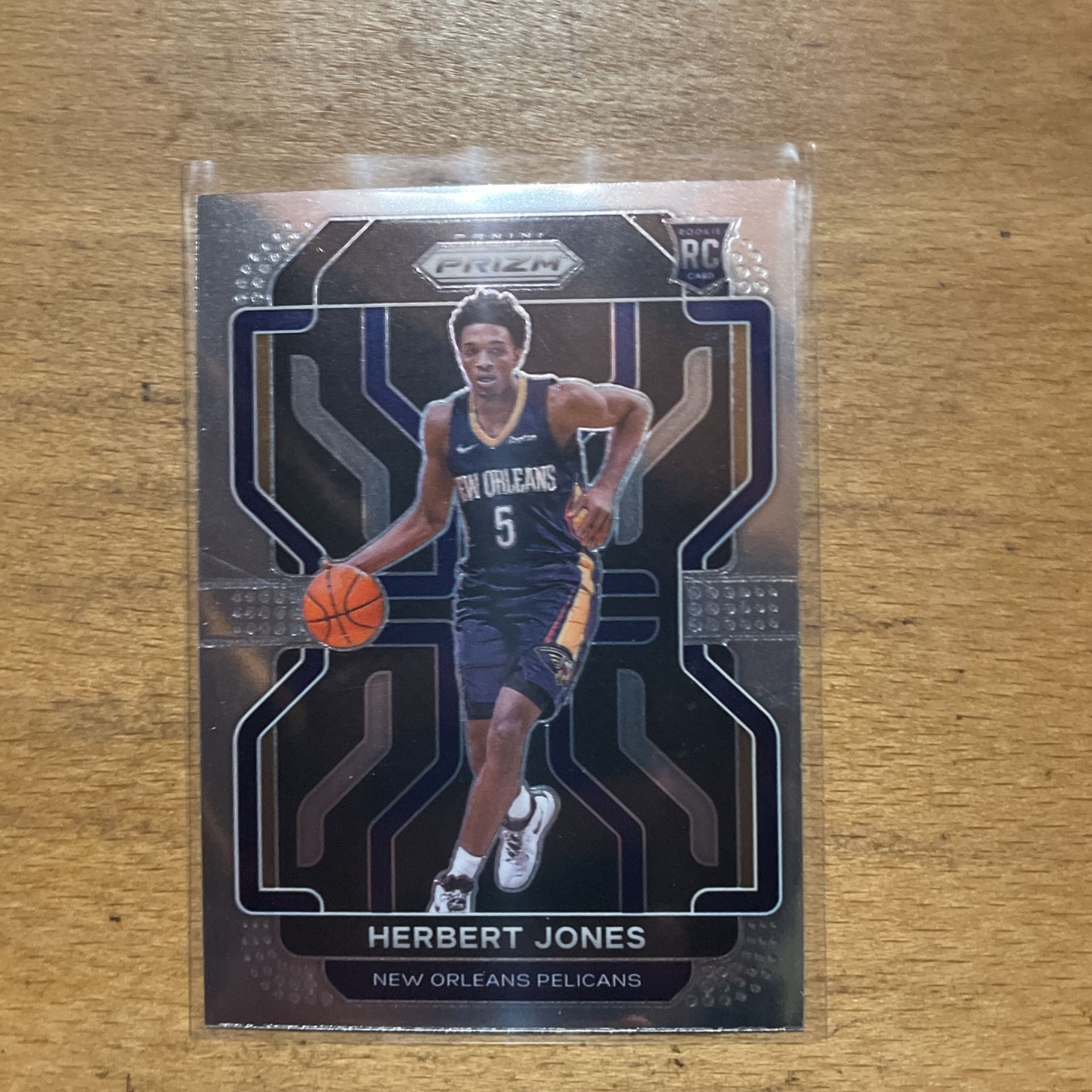 2022 PRIZM HERBERT JONES ROOKIE CARD