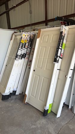 Interior 6-Panel Pre-Hung Doors, 2 Panel Doors
