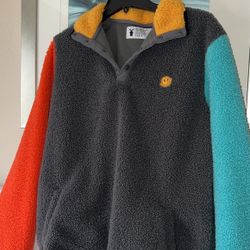 DutchBros Teddy Bear Sweater Size Small