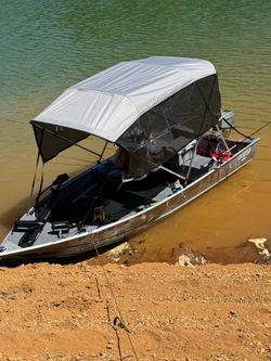 Gregor all welded 14’ Aluminum boat