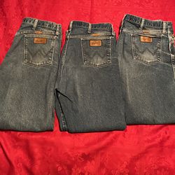 Wrangler FR Lot Jeans Mens Size 38x32 FLAME RESISTANT Workwear UTLITY HRC2 Pants