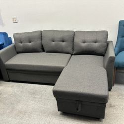 brand new sectional couch with ottoman in original box