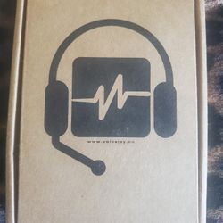 VoiceJoy Call Center Noise Cancelling Corded Binaural Headset Headphone with Mic Microphone with USB Plug for Computer and Laptop, Volume Control