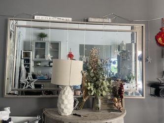 Silver Metal Mirror