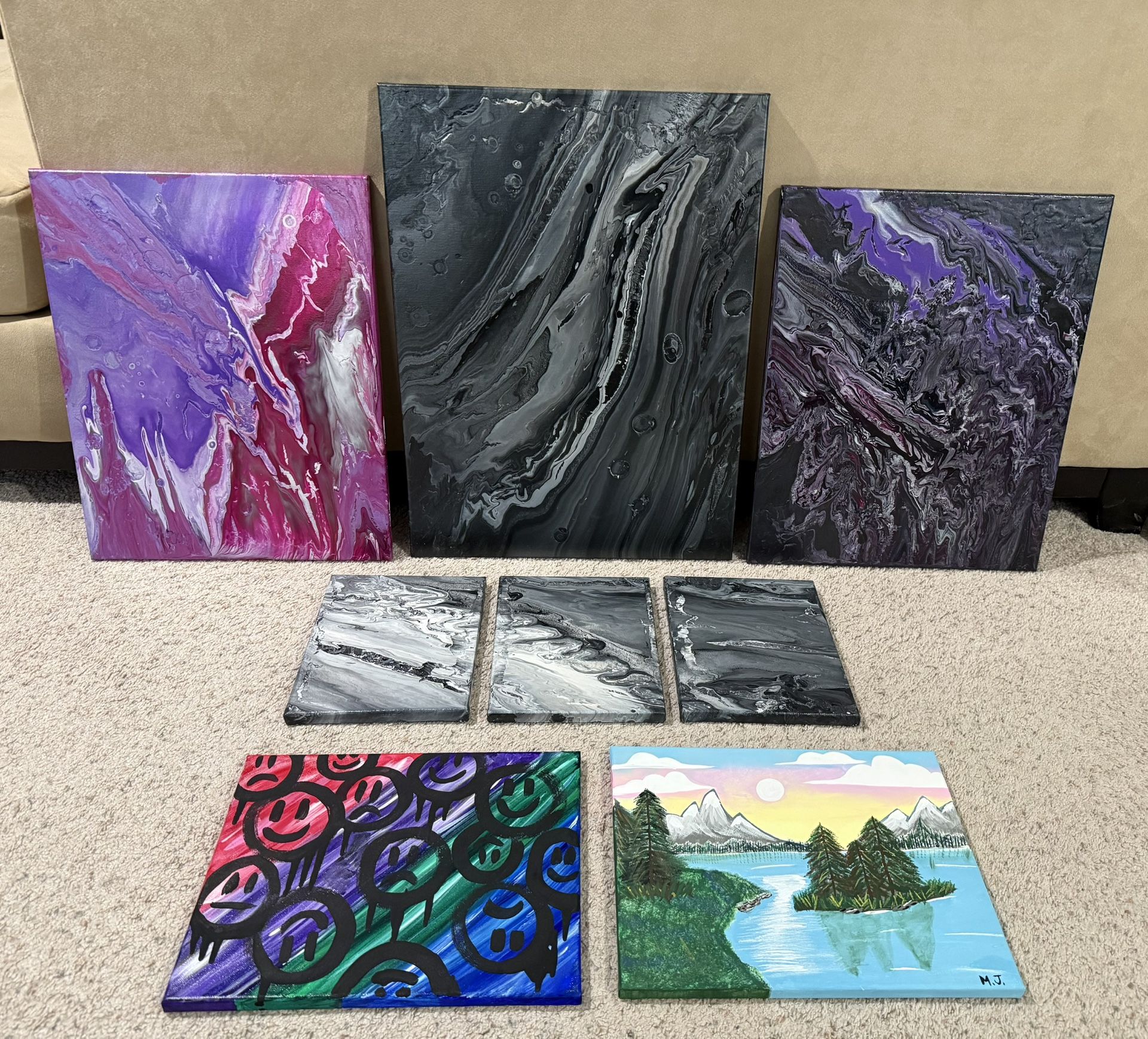 Handmade Canvas Paintings
