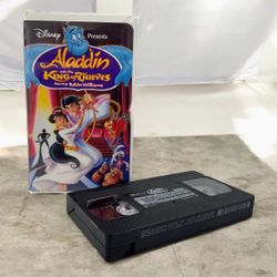 Disney Aladdin And The King Of Thieves VHS 1996 Robin Williams Clamshell
