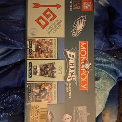 New Sealed Philadelphia Eagles Collector's Edition Monopoly 