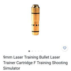 9mm Laser Training Bullet 