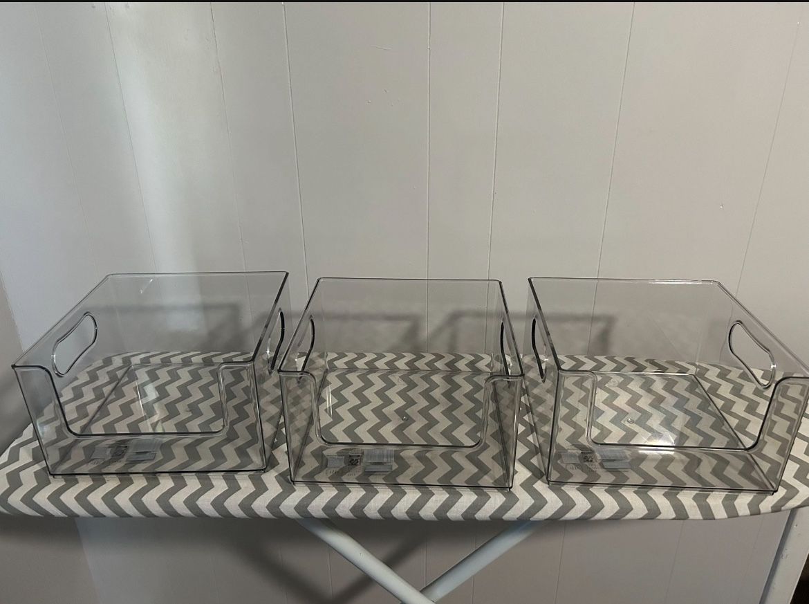 Clear Storage Bin