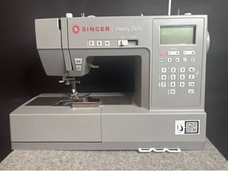 Singer Heavy Duty Sewing Machine + Extras