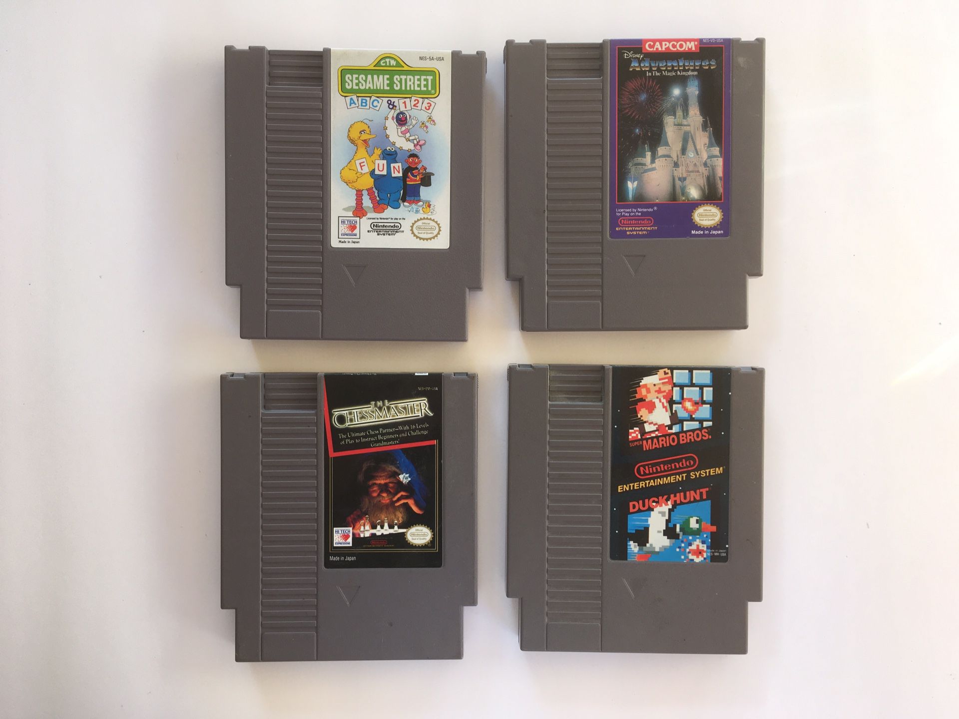 Various nes games
