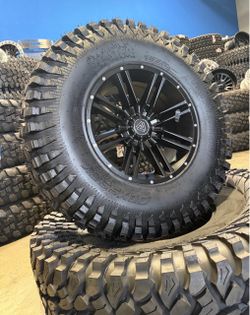 On sale. 14x7 4x156 wheels & 30x10-14 Tires For RZR KAWASAKI SPEED UTV YANAHA 4 lug SXS ( We Finance)