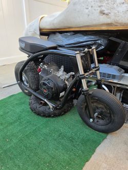 Coleman BT200X Mini Bike Roller Project - 420cc Big Engine Upgrade