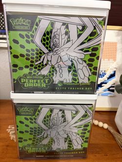 Pokemon Center Perfect Order Elite Trainer Box x2 PKC ETB