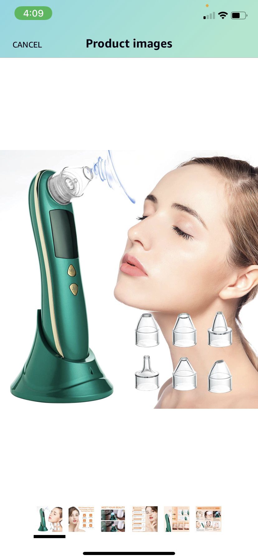 Face Cleaning Vacuum 