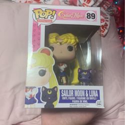 Sailor Moon & Luna #89 Funko Pop