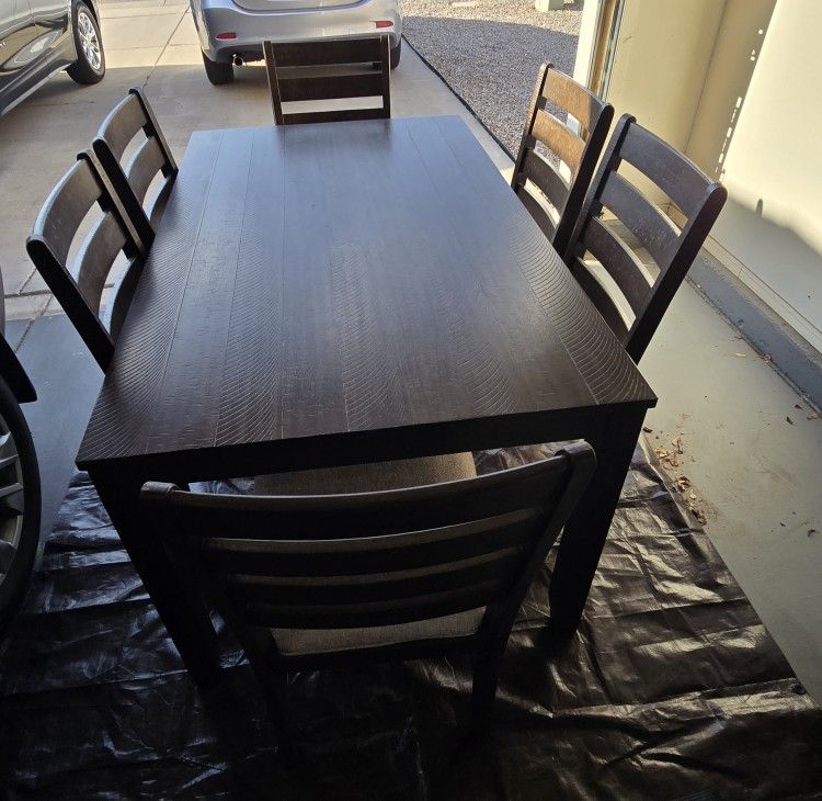 Dining Set with 6 Chairs