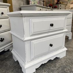 Nightstands Farmhouse Style $89-$125 Each/Message Me For A Link To See Prices /also have dresser and chest to match different prices