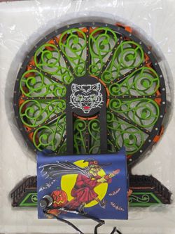 Dept 56 Scaredy Cat Ferris Wheel Halloween Carnival Accessory Rare