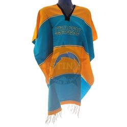 LA Chargers Embroidered Poncho