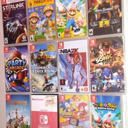 Nintendo Switch Games price range $29.99-$65 No Bundles cash & pick in Brooklyn only