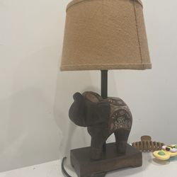 World Market Elephant Lamp 