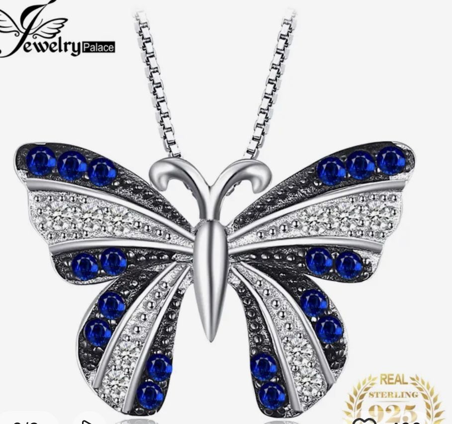 JewelryPalace Butterfly Pendant  [PEN58]