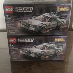 Sealed brand new speed champions back to the future $30.00 cash each or 2 for $60,00 cash