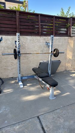 Bench Press Set + Wights